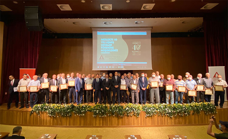 Ankara Mobilyacılar Odası “Meslekte 40 Yılı Aşmış Ustalar” töreni