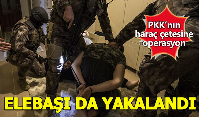 Ankara'da 300 polisle PKK'nın haraç çetesine operasyon