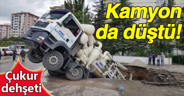 Ankara'da çukur dehşeti