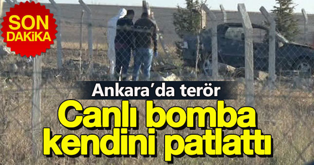 Ankara'da iki canlı bomba patladı