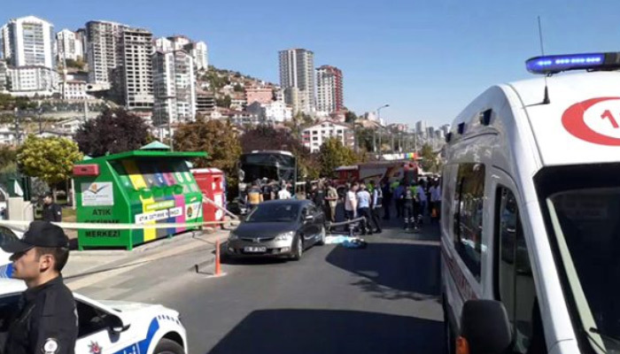 Ankara'da otobüs faciası! Ölü ve yaralı var