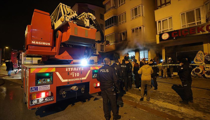 Ankara'da yangın faciası! 4 kişi hayatını kaybetti