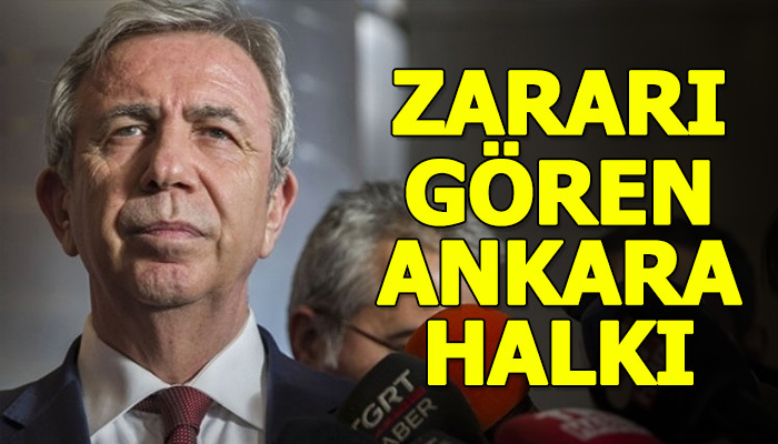 Ankaralılar zarar görüyor