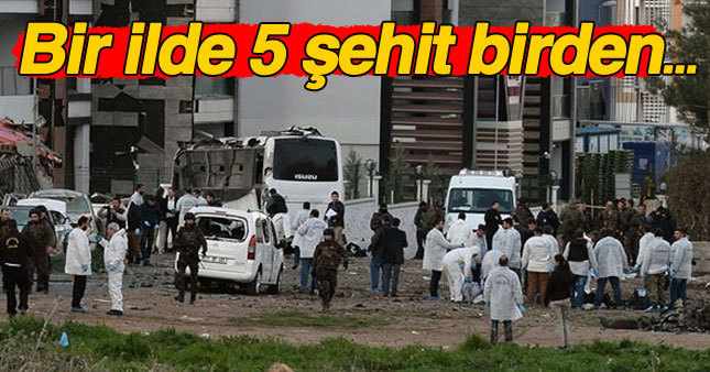 Ankara'ya 5 şehit birden