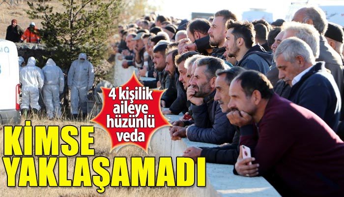 Antalya'da ölü bulunan 4 kişilik aile toprağa verildi
