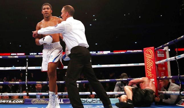 Anthony Joshua yine nakavt etti