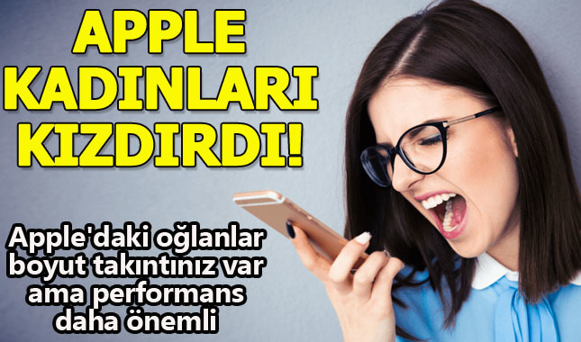 Apple kadınları kızdırdı!
