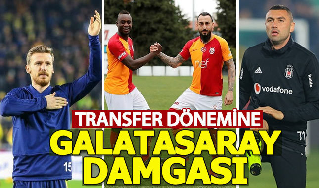 Ara transfer dönemine Galatasaray damga vurdu