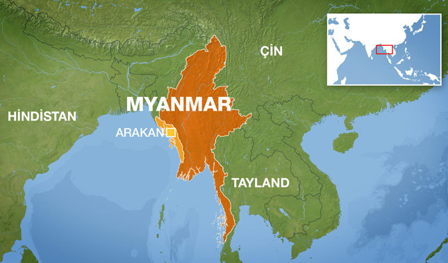 Arakan nerede hangi ülkede haritadaki yeri neresi? | Arakan olayları nedir neler oluyor?