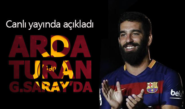 "Arda Turan Galatasaray'da"
