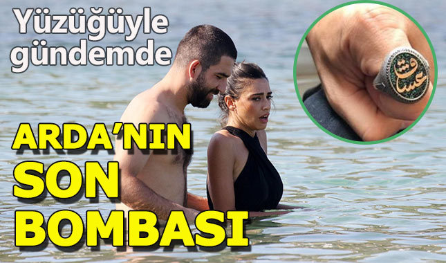 Arda Turan'ın yüzüğü sosyal medyayı karıştırdı