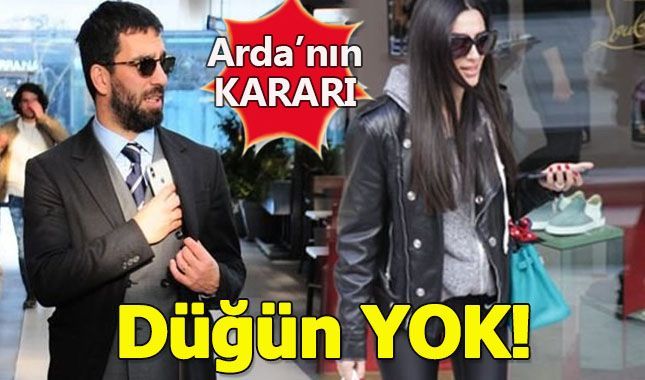 Arda kararının verdi "Düğün Yok"