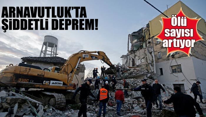Arnavutluk'ta 6,4 büyüklüğünde deprem oldu