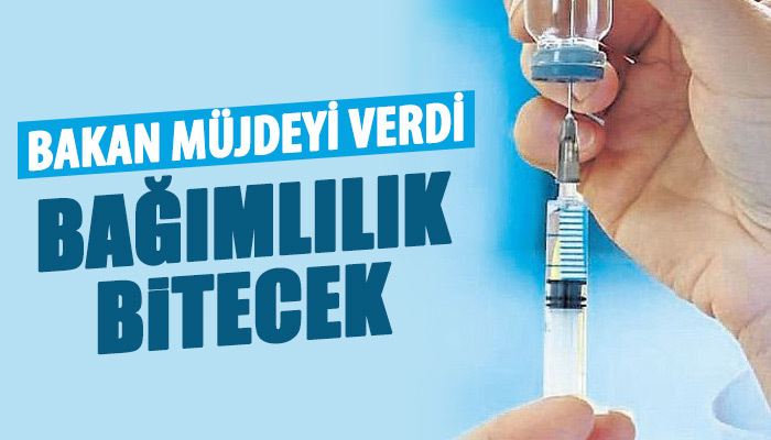 Aşıda dışa bağımlılık sona erecek
