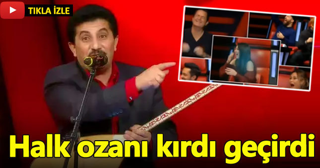Aşık Kul Erdal'dan O Ses Türkiye'ye damga vuran tarifname