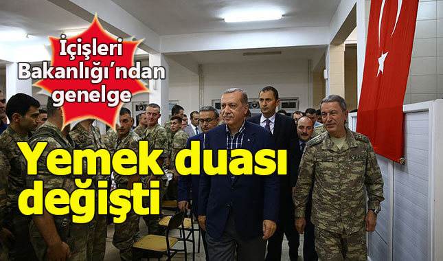 Askeri birliklerde yemek duasında yeni düzenleme - Askerde yemek duası nasıl yapılıyor?