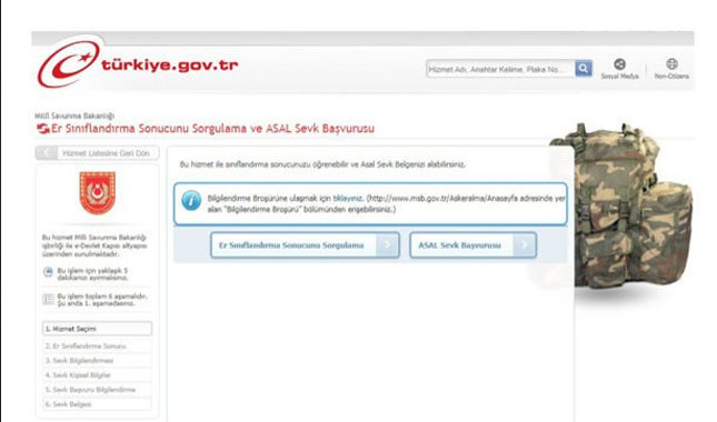 Askerlik yeri sorgulama 97/4 ve 373 KD (Kısa Dönem) E-Devlet askerlik yerleri ne zaman