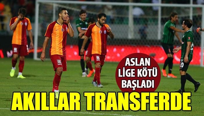 Aslan lige kötü başladı