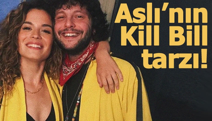 Aslı Bekiroğlu ve sevgilisinin Kill Bill tarzı