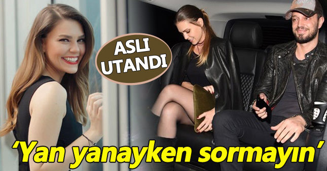 Aslı Enver Murat Boz'un yanında utandı