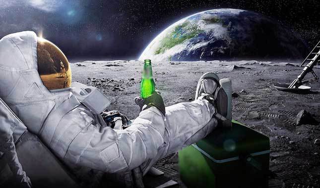 Astronotlar uzayda kendi birasını imal edecek