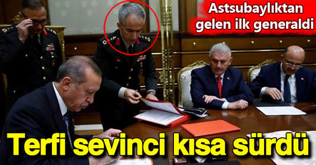 Astsubaylıktan gelip tuğgeneral olan komutana FETÖ soruşturması