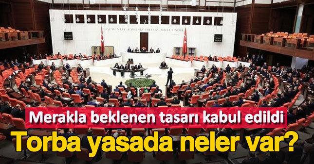 Atamalar ve GSS borçlarını da kapsayan tasarı meclisten geçti