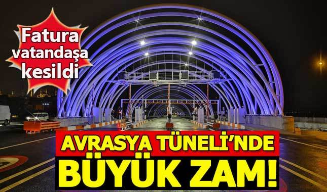 Avrasya Tüneli geçiş ücretine zam yapıldı - Avrasya Tüneli geçiş ücreti ne kadar?