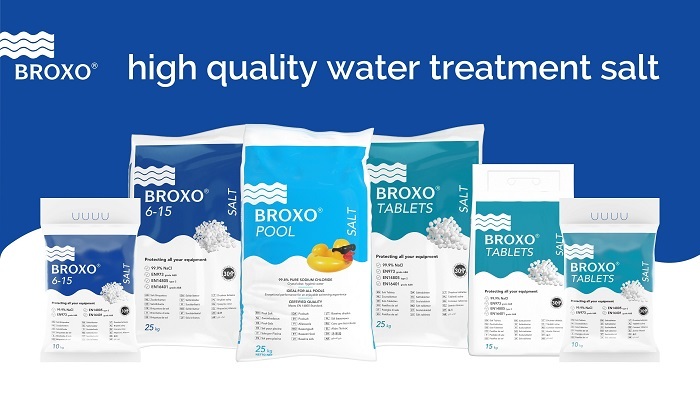 Avrupa'nın önde gelen su arıtma tuzu markalarından BROXO, kimliğini yeniledi