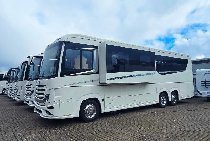 Avrupa'nın prestijli motokaravan markası Türkiye'de