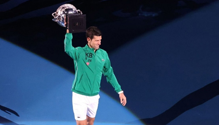 Avustralya Açık'ta şampiyon Novak Djokovic