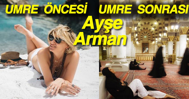 Ayşe Arman umre fotoğraflarını paylaştı.