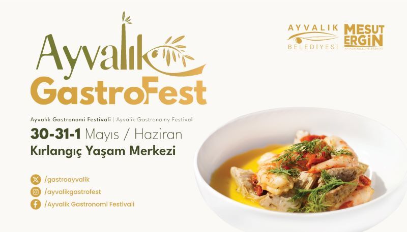 Ayvalık Gastrofest 3 gün sürecek…