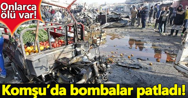 Bağdat'ta ard arda bombalı saldırı!