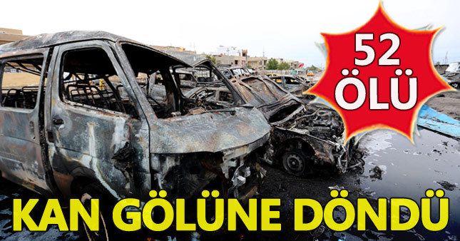 Bağdat'ta bombalı saldırı: 52 ölü