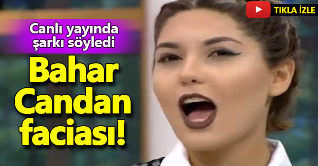 Bahar Candan'dan müzikten soğutacak performans!