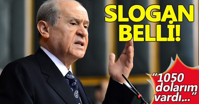 Bahçeli, referandum sloganını açıkladı