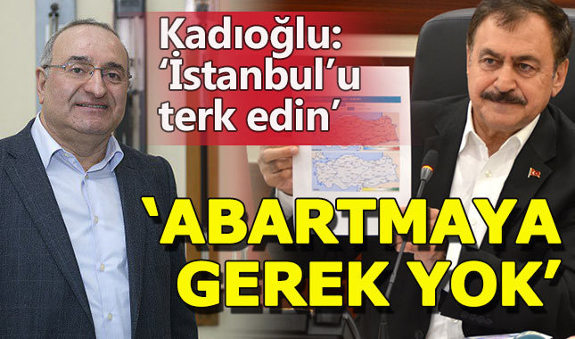 Bakan Eroğlu'dan Prof. Dr. Kadıoğlu'na sert tepki
