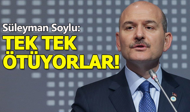 Bakan Soylu: Yakaladığımız üst düzey isimler tek tek ötüyor