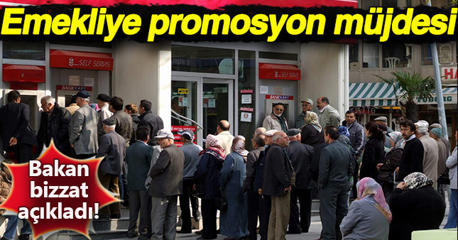 Bakan Soylu'dan emeklilere promosyon müjdesi