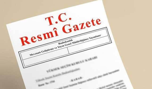 Bakanlar Kurulu kararları Resmi Gazete'de yayımlandı