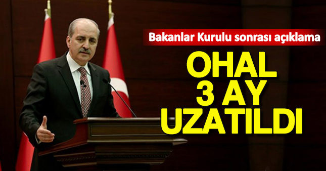 Bakanlar Kurulu sonrası flaş açıklamalar