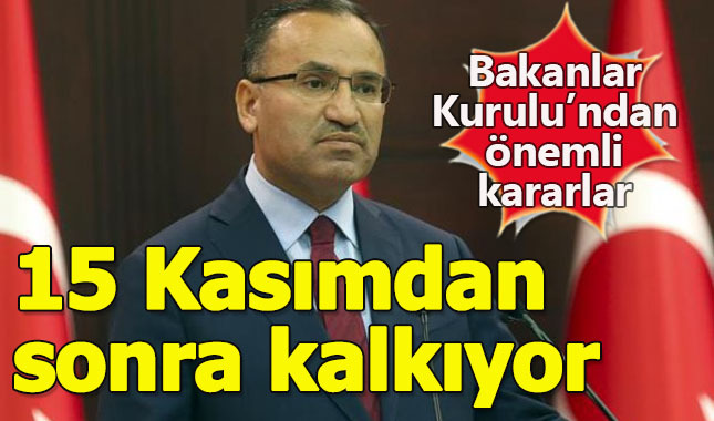 Bakanlar Kurulu sonrası önemli açıklamalar geldi