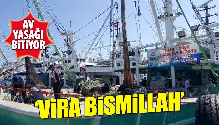 Balıkçılar için av yasağı bu gece bitiyor