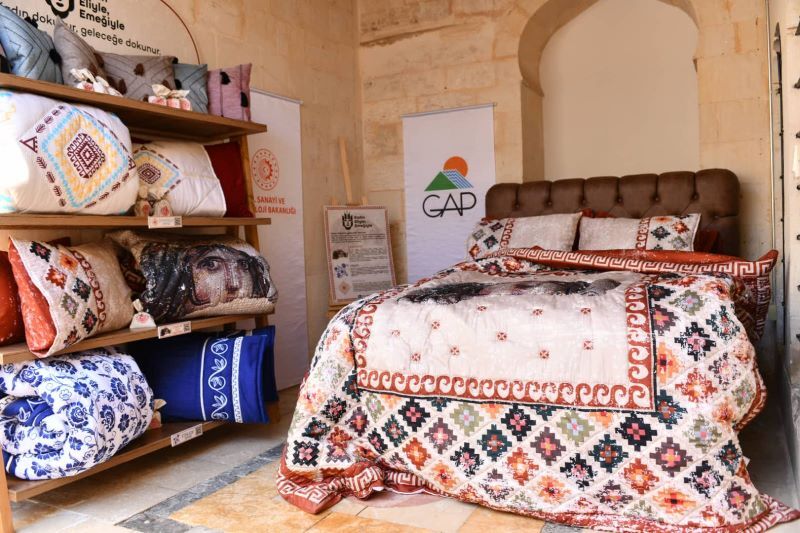 Bambi Yatak, geleneksel Kilis yorganını “Kadın Eliyle, Emeğiyle” yaşatacak