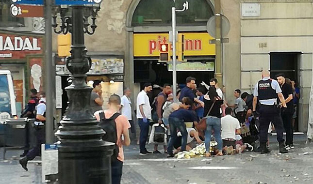 Barcelona'yı kana bulayan saldırganlar Türk restoranını bastı iddiası 
