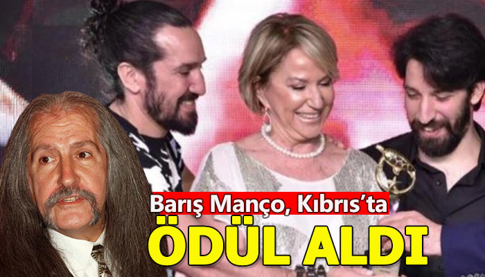 Barış Manço'nun Kıbrıs'ta ödül alması