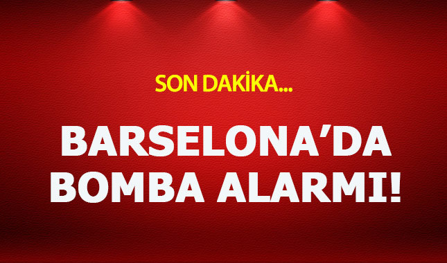 Barselona'da bomba paniği!