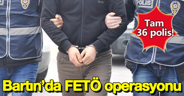 Bartın’da 7 FETÖ'cü polis tutuklandı