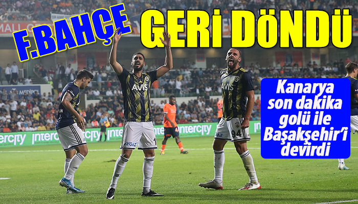 Başakşehir 1-2 Fenerbahçe | Maç özeti